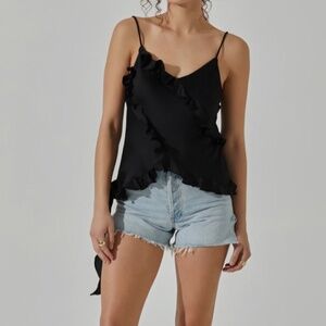 Cascading Ruffle Tank